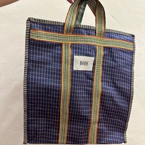 Blue Bode Shopper Tote bag